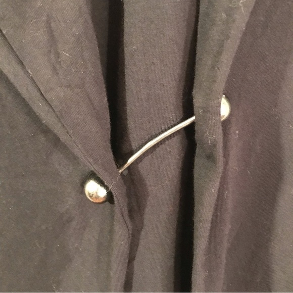 Free people women’s hardware casual black shift dress size L. New with tags - Picture 7 of 9